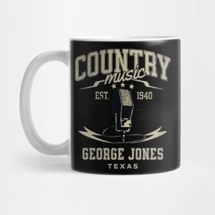 country music microphone singer  v19 Mug